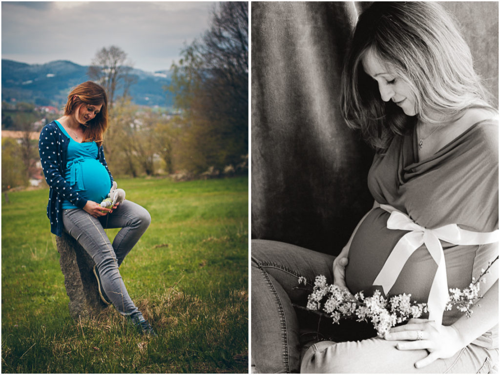 Babybauch, Portrait