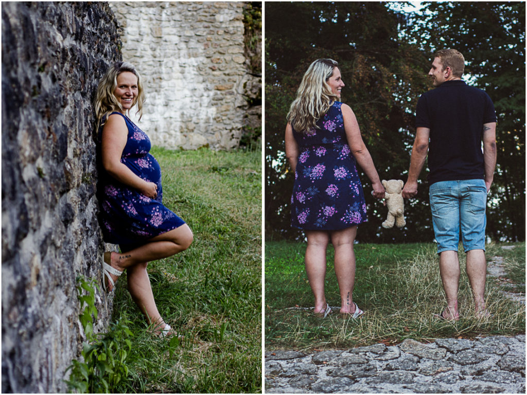 Babybauch, Portrait, Paarshooting